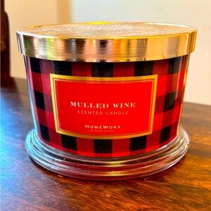 HomeWorx by Harry Slatkin Mulled Wine 4-wick Candle